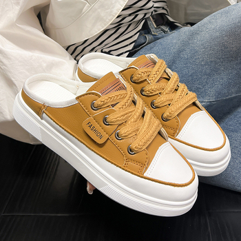 Sandale de vară noi pentru navetiști 2024 pentru femei, stil coreean, confortabile și versatile, sport ușoare și casual pentru femei