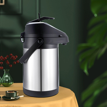 Preso tipo termosinis buitinis oro slėgio virdulys didelės talpos nerūdijančio plieno virdulys nešiojamas didmeninis eksportas