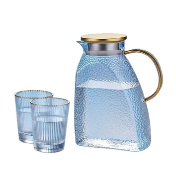 Ψυγείο κρύο βραστήρα καλοκαιρινό οικιακό ανθεκτικό σε υψηλές θερμοκρασίες κρύο βραστήρα μεγάλης χωρητικότητας τσαγιέρα λουλουδιών τσαγιέρα υψηλής βοριοπυριτικής τσαγιέρας φλιτζάνι