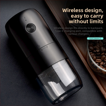 Elektrinis kavos malūnėlis Buitinis įkraunamas kavos pupelių malūnėlis Lauko nešiojamas kavos pupelių malūnėlis Automatinis malūnėlis