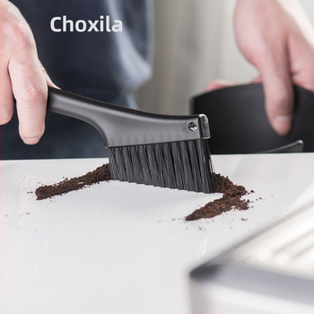 Βούρτσα καθαρισμού μηχανής άλεσης κόκκων καφέ, διπλή βούρτσα, βούρτσα για καφέ σε σκόνη, βούρτσα για μπαρ καφετέριας, νάιλον βούρτσα για συσκευές καφέ