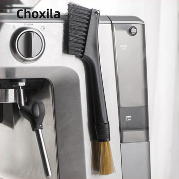 Βούρτσα καθαρισμού μηχανής άλεσης κόκκων καφέ, διπλή βούρτσα, βούρτσα για καφέ σε σκόνη, βούρτσα για μπαρ καφετέριας, νάιλον βούρτσα για συσκευές καφέ