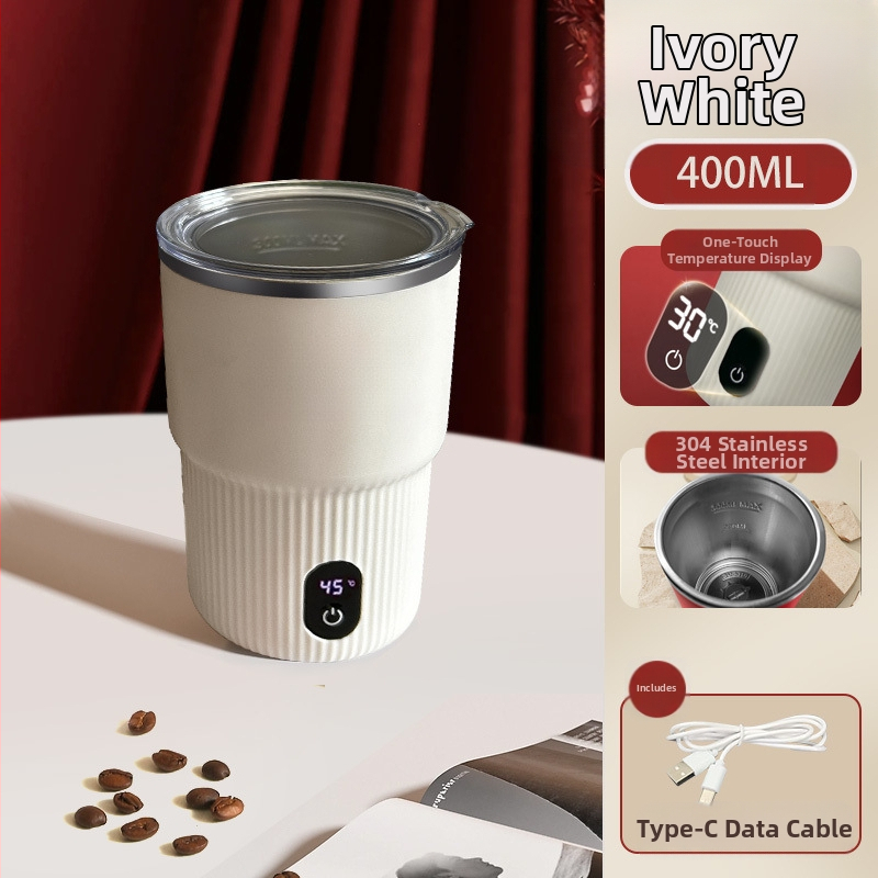 Uus automaatne segamiskork, elektriline segamiskork, laetav magnetilise imemisega, laisk kaasaskantav kohvitass, loksutav tass, veekork