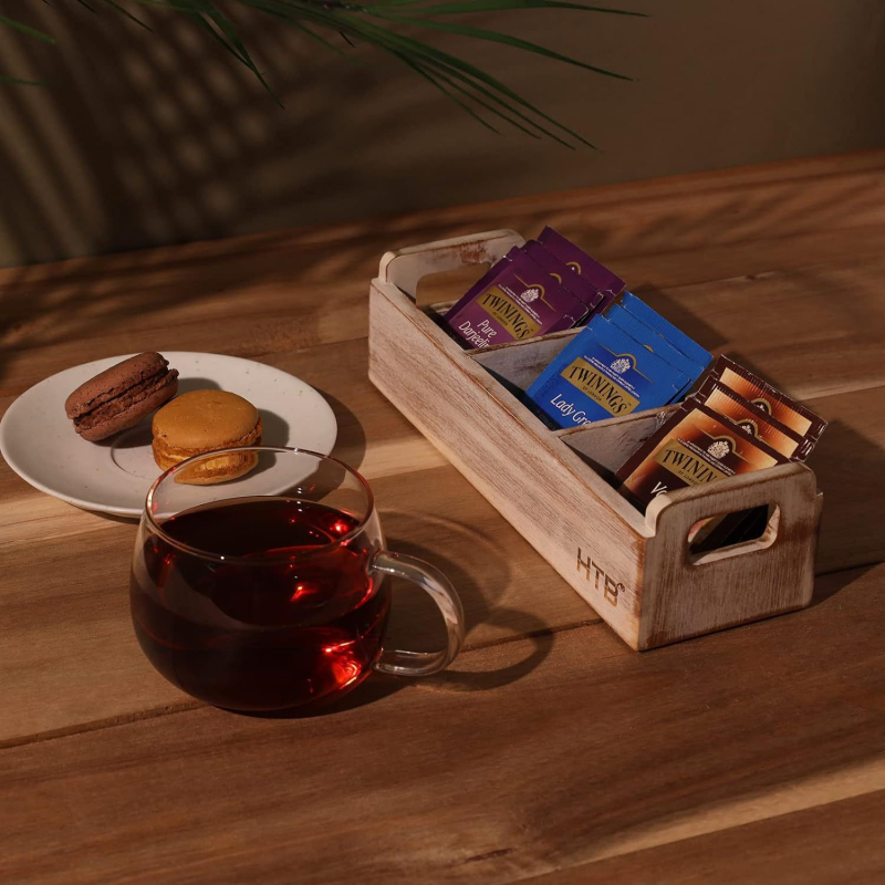 Medinis skyrius daiktų laikymo dėžei, krepšiui, arbatos maišeliui, kavos maišelio klasifikavimui, daiktų laikymo dėžei, stalui, raštinės reikmenims, įvairiems daiktams organizuoti, medinei dėžutei