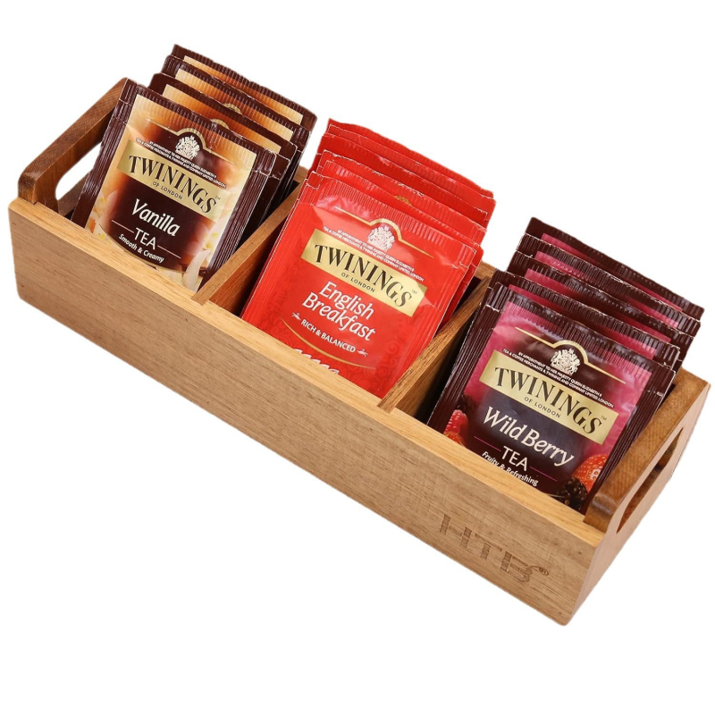 Medinis skyrius daiktų laikymo dėžei, krepšiui, arbatos maišeliui, kavos maišelio klasifikavimui, daiktų laikymo dėžei, stalui, raštinės reikmenims, įvairiems daiktams organizuoti, medinei dėžutei