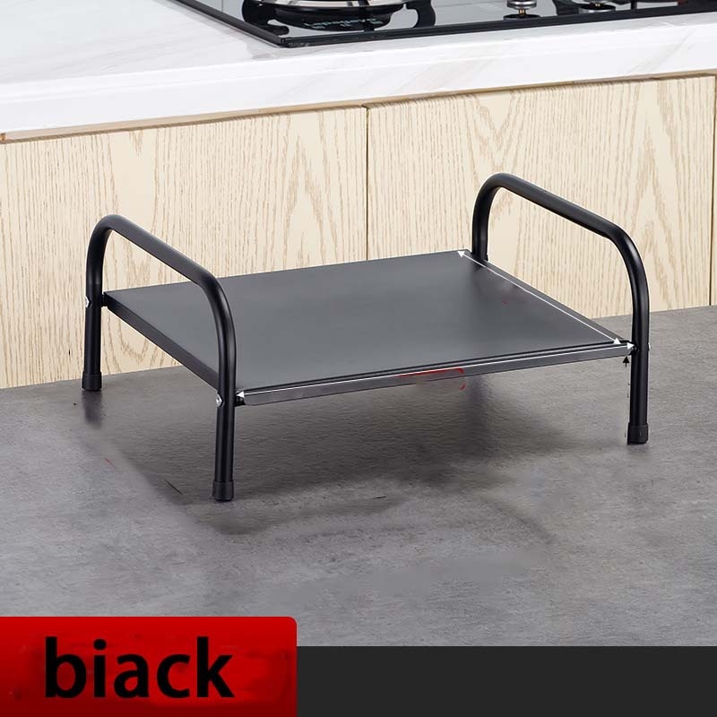 Didmeninė prekyba virtuvės nerūdijančio plieno indukcinės viryklės stovo grindų tipo daugiafunkcis laikymo stovo viryklės apsauginis dangčio laikiklis