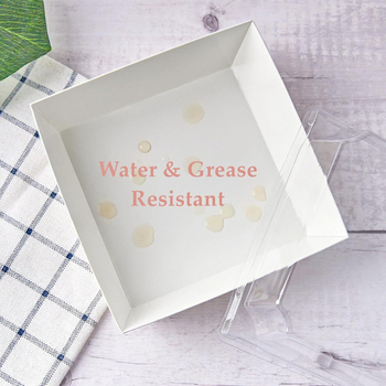 12/25/50 buc cutii pătrate pentru deserturi 10x10 cm, cutii mici pentru mezeluri