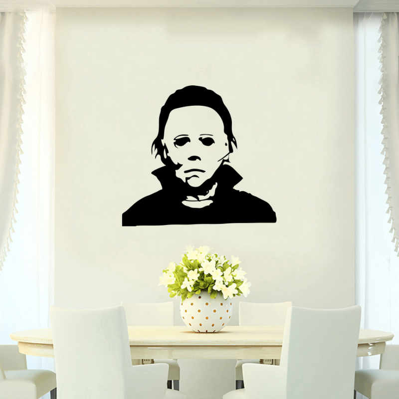 Halloween sorozat üvegvitrin nappali hálószoba háttér faldekoráció levehető falmatrica PH1921 (Sd122)