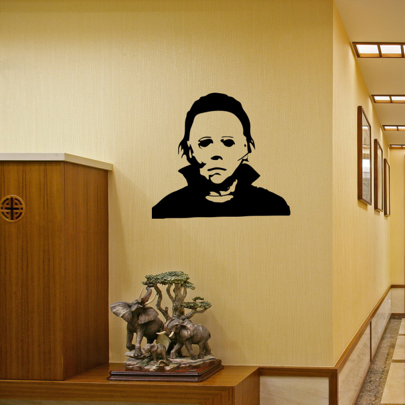 Halloween sorozat üvegvitrin nappali hálószoba háttér faldekoráció levehető falmatrica PH1921 (Sd122)