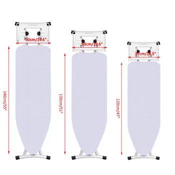 Gamintojai didmeninei prekybai tiekia aukštos kokybės sidabru dengtus lyginimo lentos užvalkalus, nepralaidžius dulkėms.
