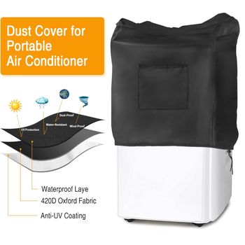 Προστατευτικό κάλυμμα υγραντήρα εσωτερικού κάθετου κλιματιστικού, μικρό φορητό προστατευτικό κάλυμμα κλιματισμού, ανθεκτικό στη σκόνη, κάλυμμα αφύγρανσης