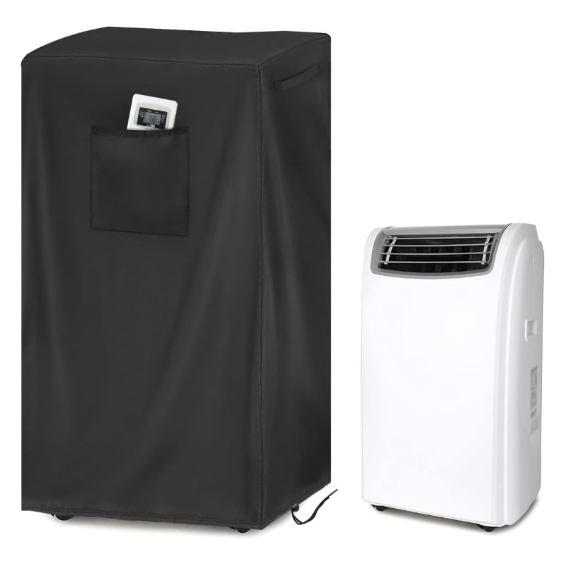 Vertikalus vidinio oro kondicionieriaus dangtelis, drėkintuvo apsauginis dangtelis, mažas nešiojamas oro kondicionieriaus apsauginis dangtelis, atsparus dulkėms, sausinimo dangtelis