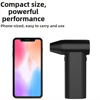 Νέος διασυνοριακός βίαιος ανεμιστήρας στροβίλου 130k Rpm υψηλής ταχύτητας χωρίς ψήκτρες, εξαιρετικά ισχυρός άνεμος για εξωτερικούς χώρους με βίαιο αέρα