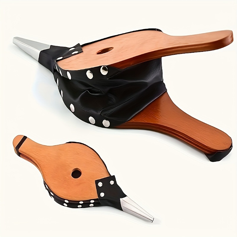 Amazoni käsitsi puhur, välistingimustes kasutatav grillpuhur, nahast tiigrikamin, piiriülene tarne, puidust kaminatrummel