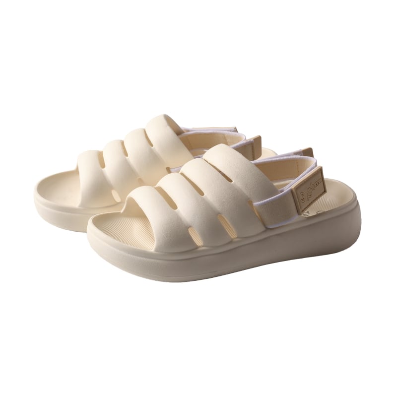 „Tma Eyes 2025“ vasarinės moteriškos „Cloud“ stiliaus bateliai, skirti dėvėti tiek viduje, tiek lauke, madingi paaukštinantys paplūdimio sandalai.