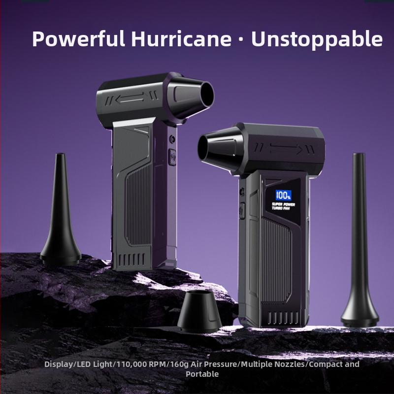 Юли 2025 г. Нов ръчен преносим автомобилен прахосмукачка Violent Turbo Fan