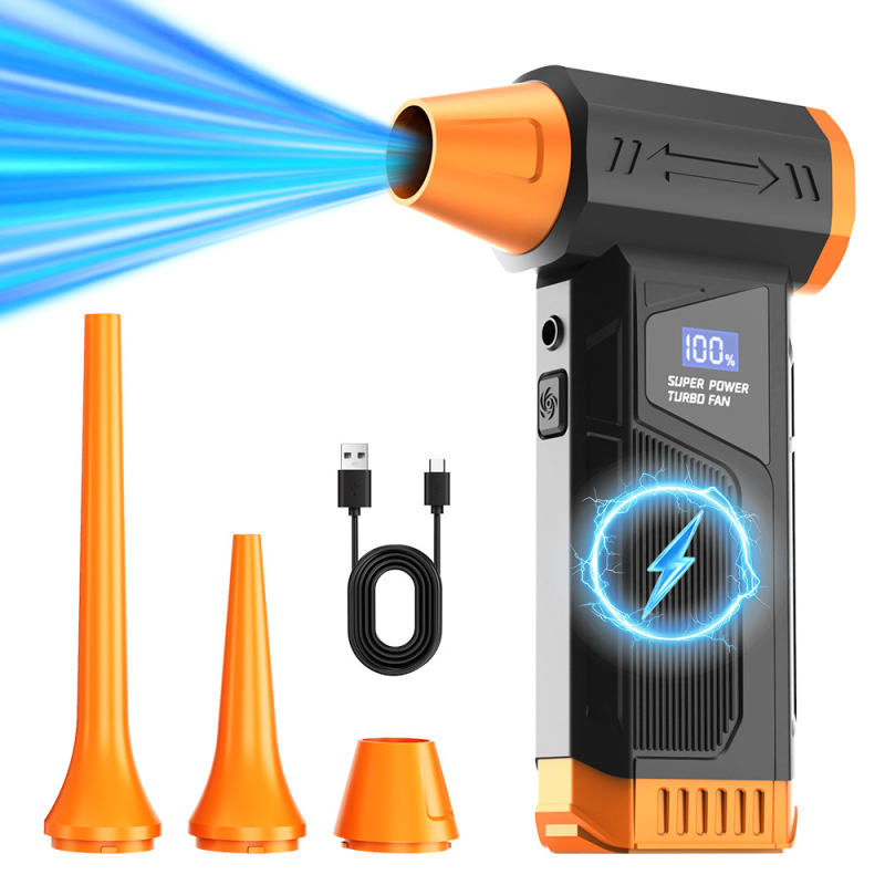 Юли 2025 г. Нов ръчен преносим автомобилен прахосмукачка Violent Turbo Fan
