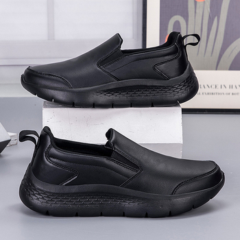 Ανδρικά Παπούτσια Άνοιξη και Καλοκαίρι Άνετα Slip-on Ελαφριά Μαύρα Παπούτσια Σαμουράι Casual Παπούτσια Παπούτσια Μπαμπά Παπούτσια Σεφ Αδιάβροχα και ανθεκτικά στο λάδι