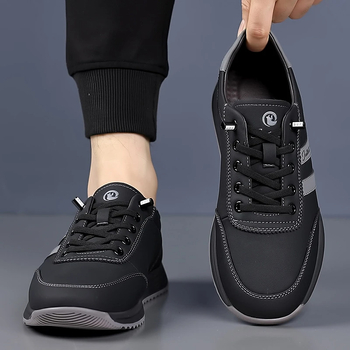 Para Shoes Ανδρικά Παπούτσια Forrest Gump 2025 Νέα, Δερμάτινα Ανδρικά Παπούτσια Πρώτης Επίστρωσης με Μαλακή Σόλα, Αναπνεόμενα Αθλητικά Παπούτσια