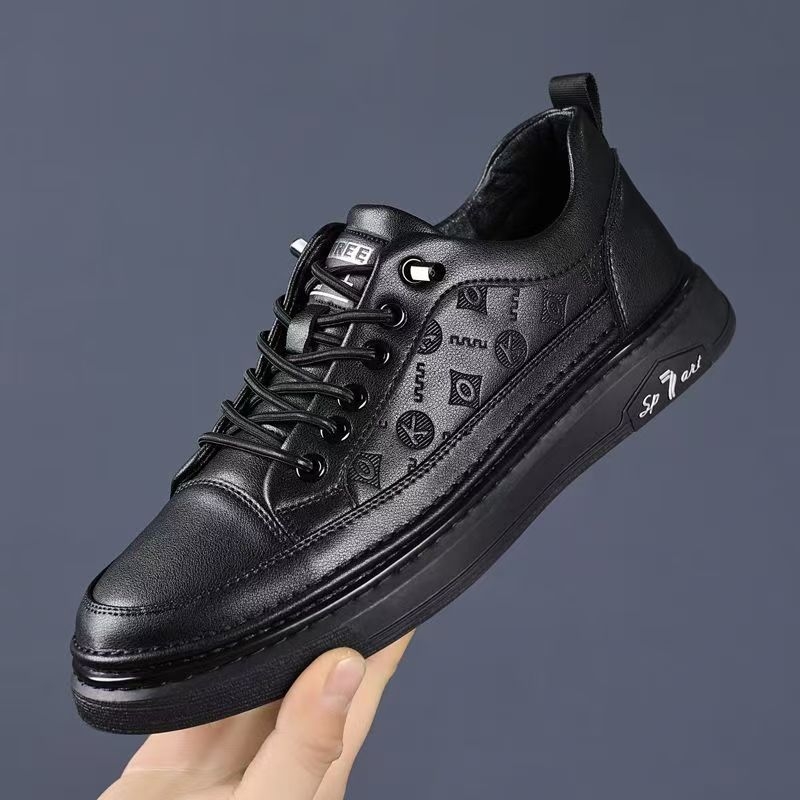 Natūralios odos 2024 m. vasaros balti sportbačiai vyrams laisvalaikio batai madingi universalūs sportiniai sportbačiai kvėpuojantys karvės odos batai vyrams patogūs