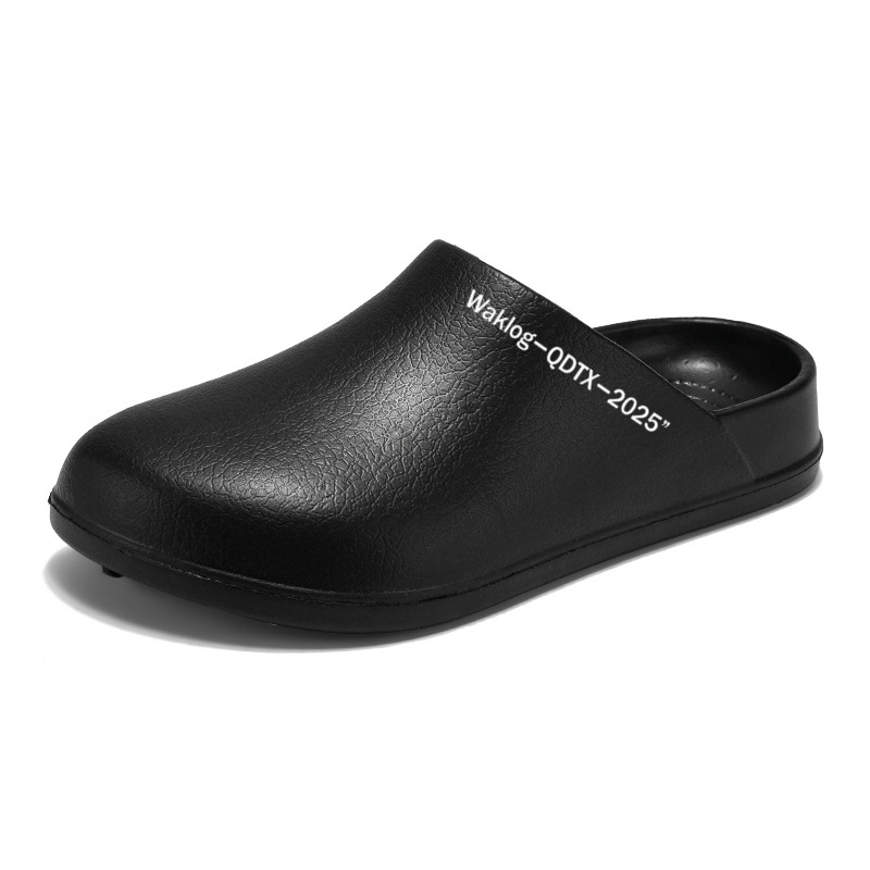 Piiriülesed Baotou sussid meestele, kes kannavad libisemiskindlaid veekindlaid pedaalidega poolhaagisega spordi- ja vabaaja rannasandaale, mis on terve põlvkonna juukseid