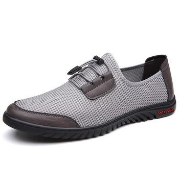 Vyriški batai „CrossBorder“ Vasariniai Nauji Vyriški Užsegami Basutės, Kvėpuojančios Musėmis Austo Tinklelio Patogūs Universalūs Madingi Basutės