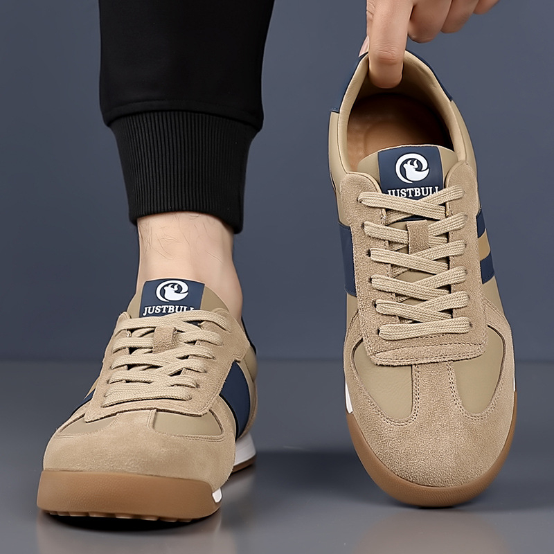 Korėjietiško stiliaus mados retro stiliaus originalūs nišiniai aukščiausios klasės laisvalaikio batai, lengvi, minkštapadiai, amortizuojantys sportiniai „Forrest“ batai