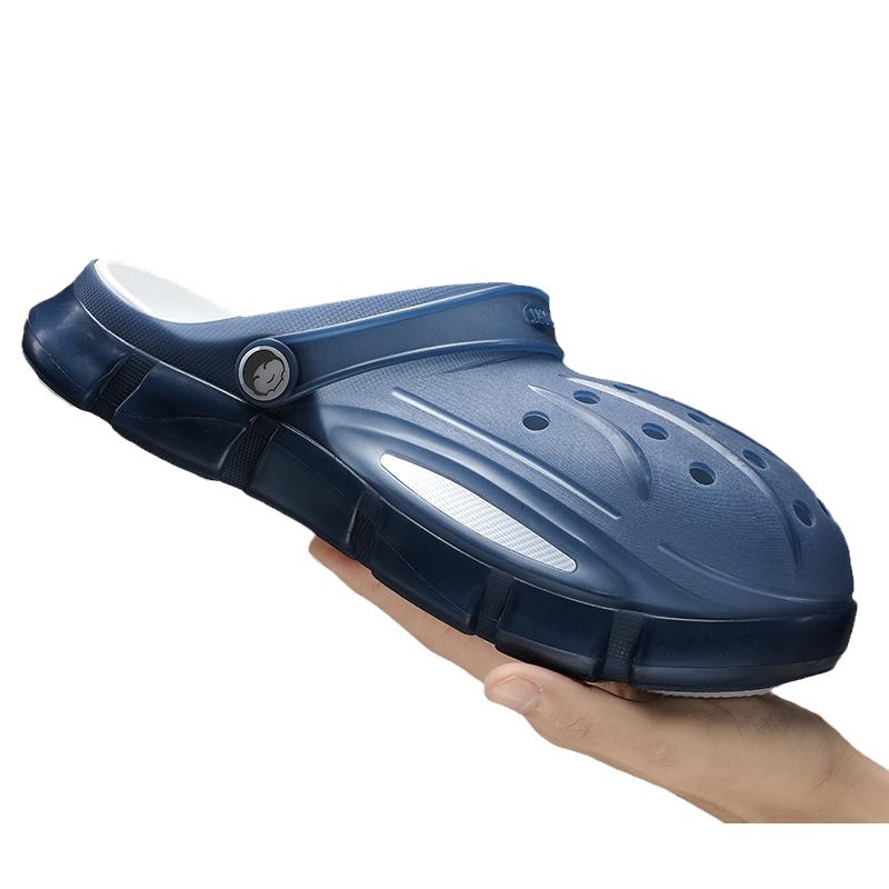 Šlepetės Vyriški bateliai su skylutėmis Vasaros Naujos Mados Sandalai Dvejopos Tikslinės Universalios Sodo Bateliai Paplūdimio Sandalai Vyriška Mada