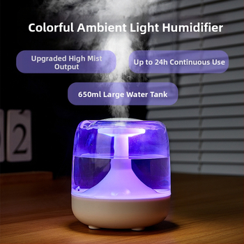 Διασυνοριακός υγραντήρας Smart usb Super Mist Nightlight Spray Αρωματοθεραπεία Μηχανή Αθόρυβη Υγραντήρας Οικιακού Υπνοδωματίου