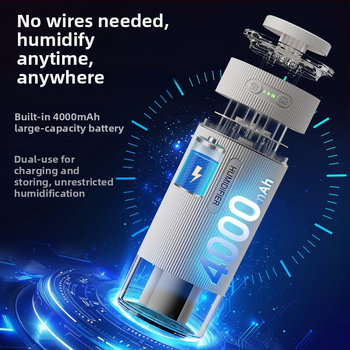 Νέος υγραντήρας εσωτερικού χώρου, υπνοδωματίου, αυτοκινήτου, μικρός ενυδατικός ψεκασμός, διπλός ψεκασμός, απλός USB, αθόρυβος ατμοσφαιρικός φωτισμός