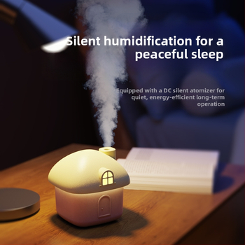 Μίνι υγραντήρας επιφάνειας εργασίας Μικρός υγραντήρας USB Mute Heavy Foam Οικιακός χώρος υπνοδωματίου Πολύχρωμος υγραντήρας φωτός Δώρο χονδρικής