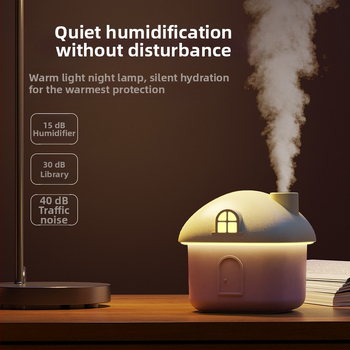 Μίνι υγραντήρας επιφάνειας εργασίας Μικρός υγραντήρας USB Mute Heavy Foam Οικιακός χώρος υπνοδωματίου Πολύχρωμος υγραντήρας φωτός Δώρο χονδρικής
