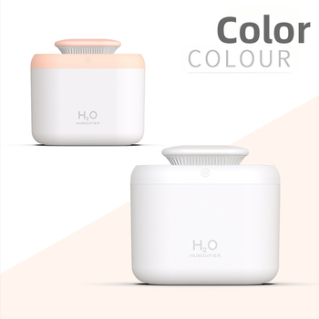 Υγραντήρας γραφείου αρωματοθεραπείας γραφείου usb air mute υπερηχητικός μεγάλης χωρητικότητας διπλός ψεκασμός ομίχλης πολύχρωμος υγραντήρας