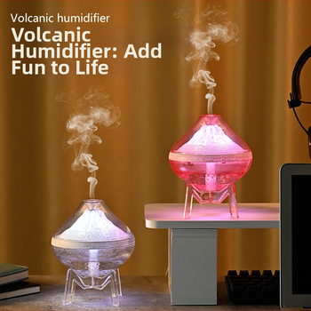 Nová stolová simulácia sopky, atmosféra lampy, praskanie, zvlhčovač vzduchu, farebné svetlo Marquee, domáci tichý sprej