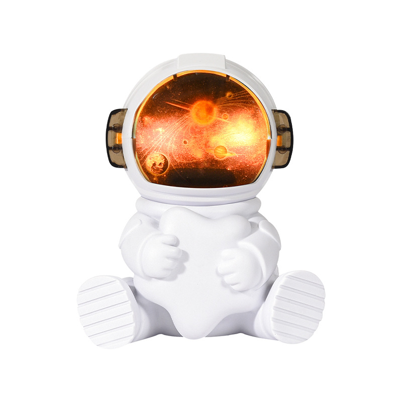 Νέος υγραντήρας λάμπας αστροναύτη Starry Sky με βύσμα USB για φοιτητικό δώρο, υπνοδωμάτιο, επιτραπέζιος υγραντήρας αστροναύτη