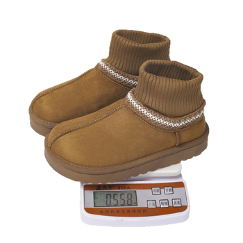 Νέες χειμερινές γούνινες μπότες χιονιού All-in-One για γυναίκες του 2025, με χοντρή σόλα, έθνικ στυλ, μάλλινες μπότες με σωλήνα, ζεστές μπότες με φλις επένδυση