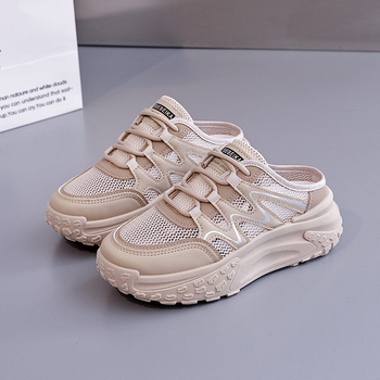 Κορεάτικο στυλ, νέο στυλ, παντόφλες εξωτερικού χώρου, γυναικεία, καλοκαιρινά, αθλητικά, τρέξιμο, casual, γυναικεία, χοντρά παπούτσια, W3002