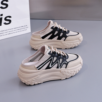 Κορεάτικο στυλ, νέο στυλ, παντόφλες εξωτερικού χώρου, γυναικεία, καλοκαιρινά, αθλητικά, τρέξιμο, casual, γυναικεία, χοντρά παπούτσια, W3002