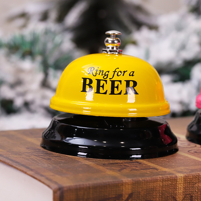 Kūrybingas metalinis barškutis „Bell“ naujas restorano baro varpas iškvietimo varpas aptarnavimo varpas priminimas dovanų vieta didmeninė prekyba