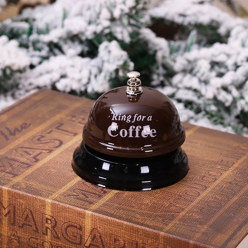 Kūrybingas metalinis barškutis „Bell“ naujas restorano baro varpas iškvietimo varpas aptarnavimo varpas priminimas dovanų vieta didmeninė prekyba