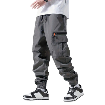 Vyriškos pavasario ir rudens naujos korėjietiškos madingos pavasario ir vasaros tiesaus kirpimo sportinės laisvos laisvalaikio ilgos kelnės