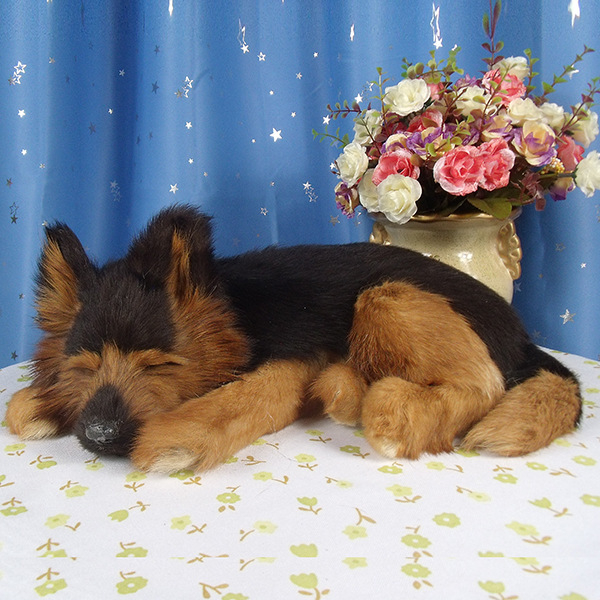 Natūralios odos dirbtiniai gyvūnai Dirbtinis haskių šuo Namai Kūrybiniai papuošalai Amatų dovanos