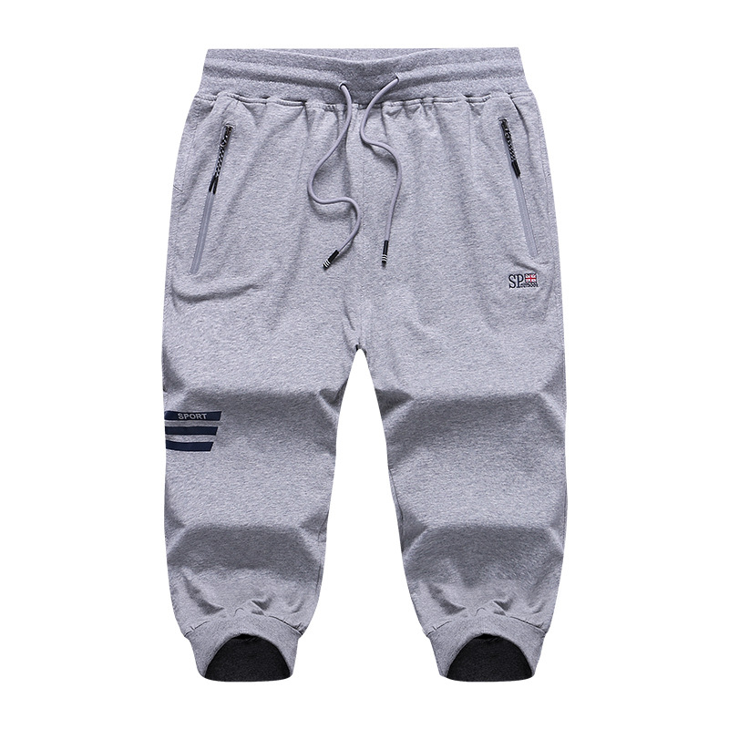 Extra nagy méretű férfi sport hétköznapi laza hétágú rövidnadrág nyári vékony tiszta pamut kövér férfi extra nagy közepes nadrág