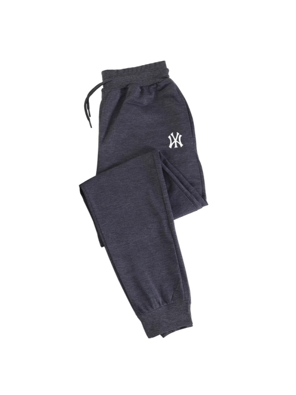 Forrás Gyártó Simple Sports Férfi Kényelmes Laza Leggings Hétköznapi Sokoldalú Tavaszi és Őszi Egyenes Nadrág