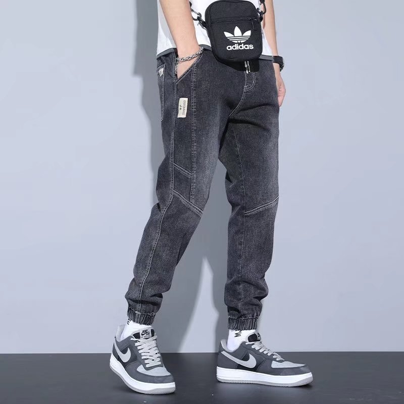 Ouni Liangpin Egyedi Farmer Férfiaknak, Határokon Átnyúló Kizárólagos Forrású, Gyári Márkás, OEM Módosított Alkalmi Nadrág