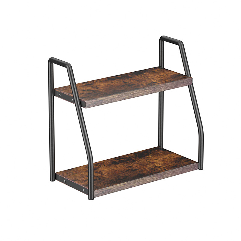 3 rétegű, mozgatható sarokpolc, tárolóállvány akasztóval, konyhai fürdőszobai munkalap, többcélú állvány, fa fűszertartó