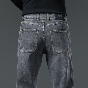 Hong Kong High-end Business Farmer Férfi Őszi 2025 Új Laza, Stretch, Egyenes, Minden Méretre Való Laza Hosszú Nadrág