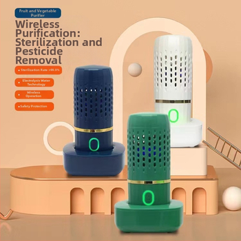 Нова интелигентна машина за пречистване на плодове и зеленчуци, преносима домашна капсула за плодове, месо и зеленчуци