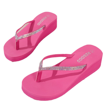 Magasított, vastag talpú papucsok, női felsőruházat, magasított, puha talpú, egyszínű papucsok, niche ins szandálok