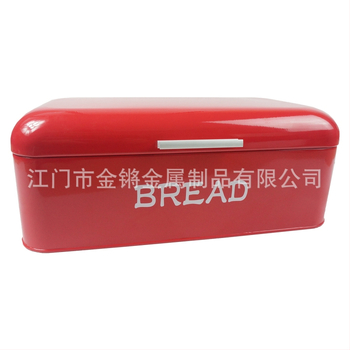 Piiriülene allikas Amazoni kuummetallist suur lameda kaanega leivakast Euroopa köögi hoiukast Jiangmeni tehasest